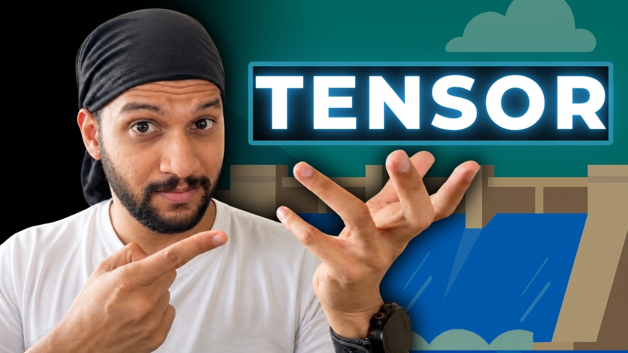 I never intuitively understood Tensors...until now!
