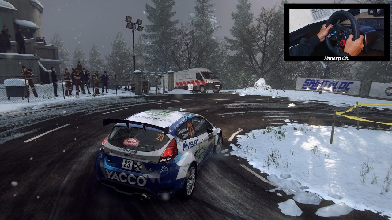 Monte Carlo SS - Ford Fiesta R5 Adrien Fourmaux | DiRT Rally 2.0 - Logitech G29 Steering Wheel