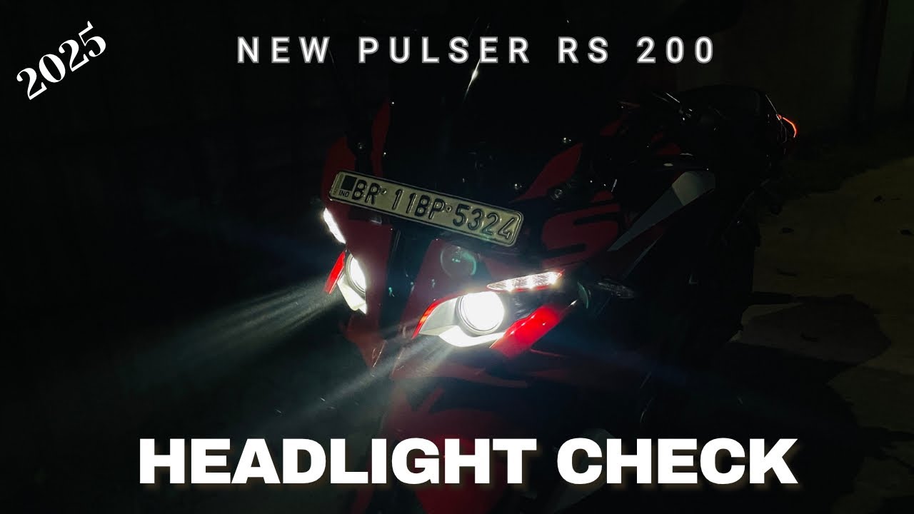 Тест светодиодных фонарей PULSER RS 200 😱|| Ночной обзор RS 200 🫣