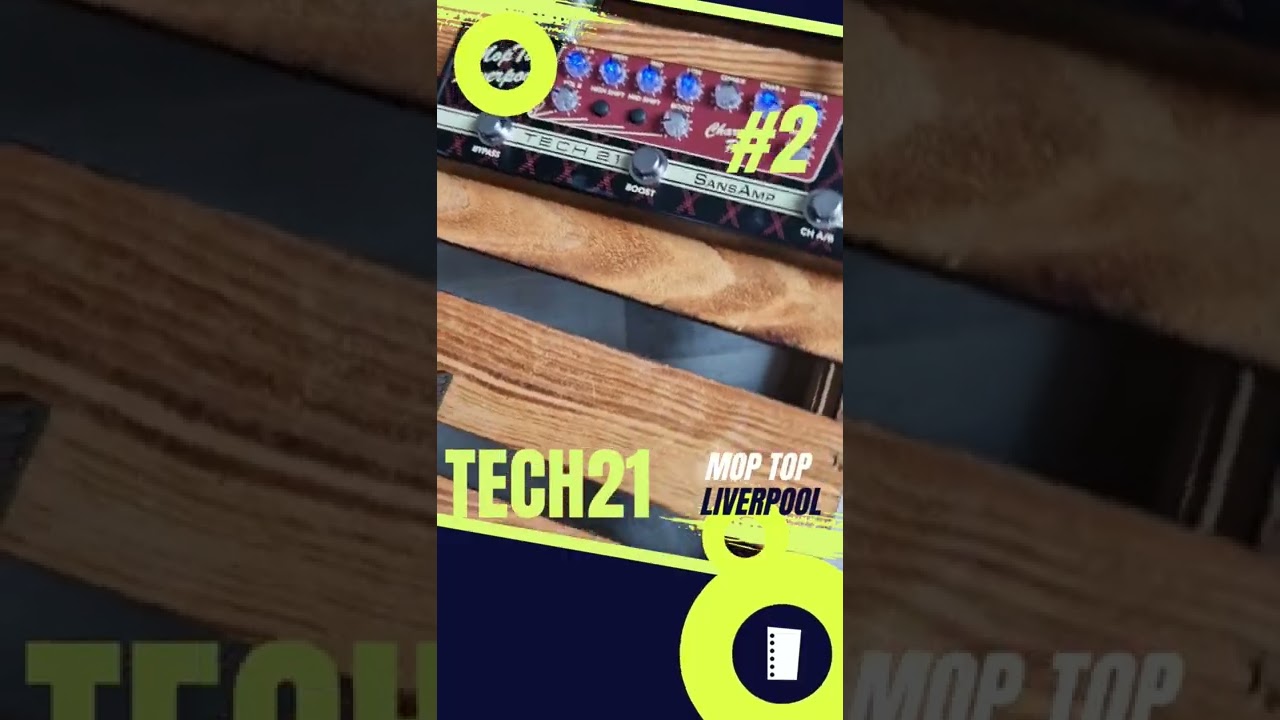 TRZY BRZMIENIA (#2): TECH21 SansAmp Character Plus Mop Top Liverpool #tech21 #tech21nyc