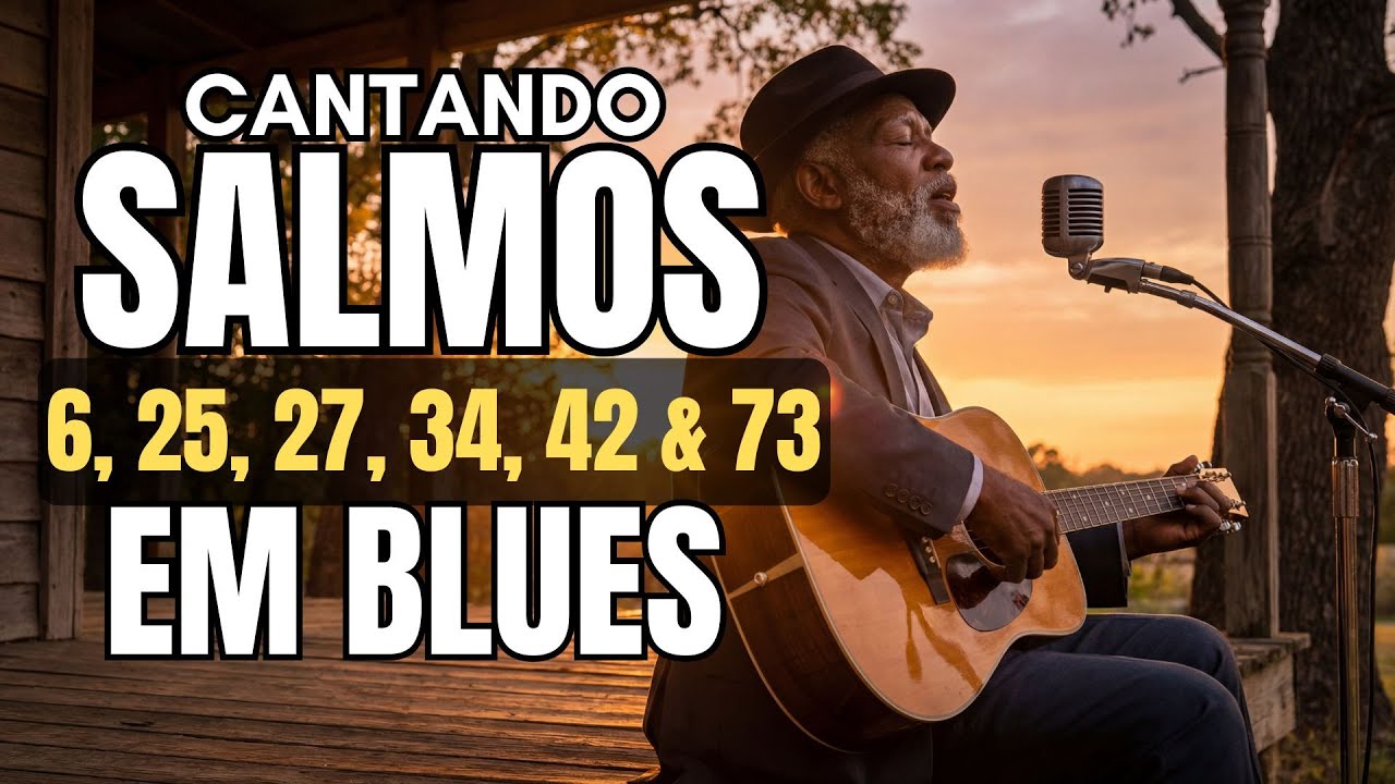 Salmos 6, 25, 27, 34, 42 e 73 – Blues Gospel da Fé Que Clama, Espera no Senhor e Amadurece