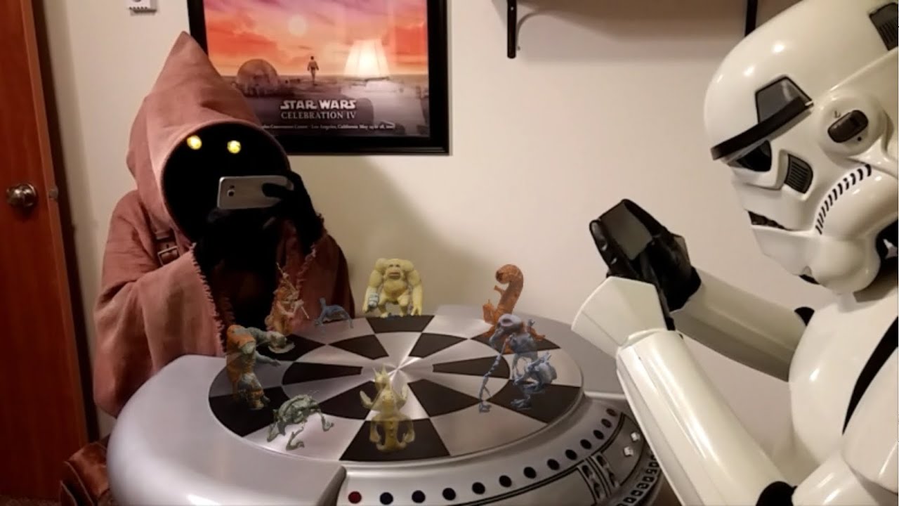 Star Wars Holographic Chess (Dejarik) Augmented Reality App