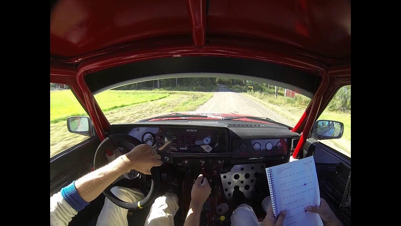 Rally Askersund 2015 SS3 Stefan Alenmalm AVÅKNING!