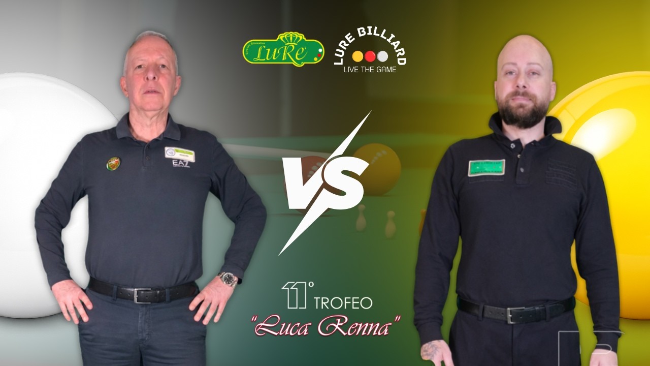 11° Trofeo “Luca Renna” | LA FINALE | FABIO PISCONTI vs GIOVANNI METRANGOLO