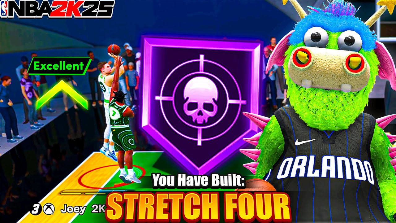 Pure Stretch Four Builds are UNREAL on NBA 2K25!