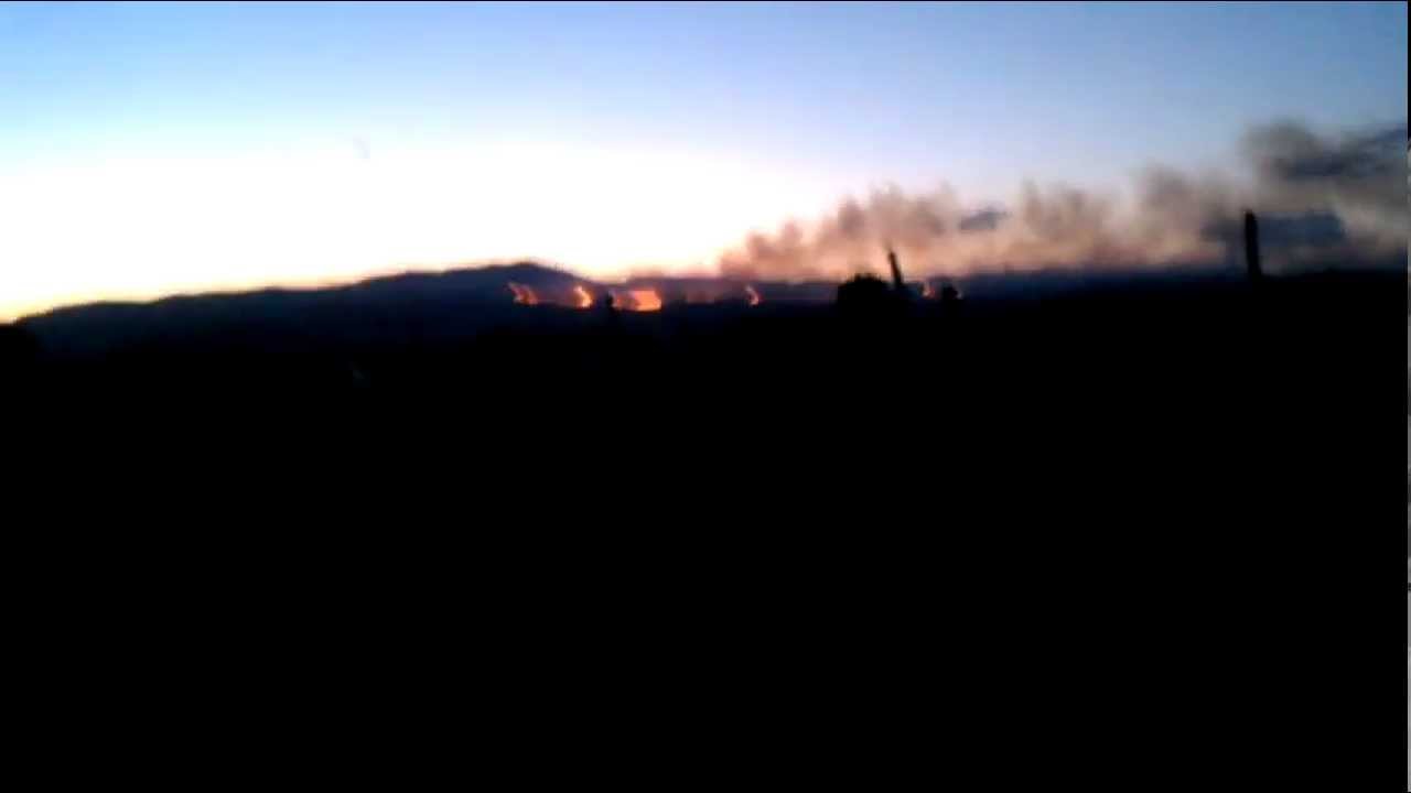 Sanpete Utah Wood Hollow Fire 2012