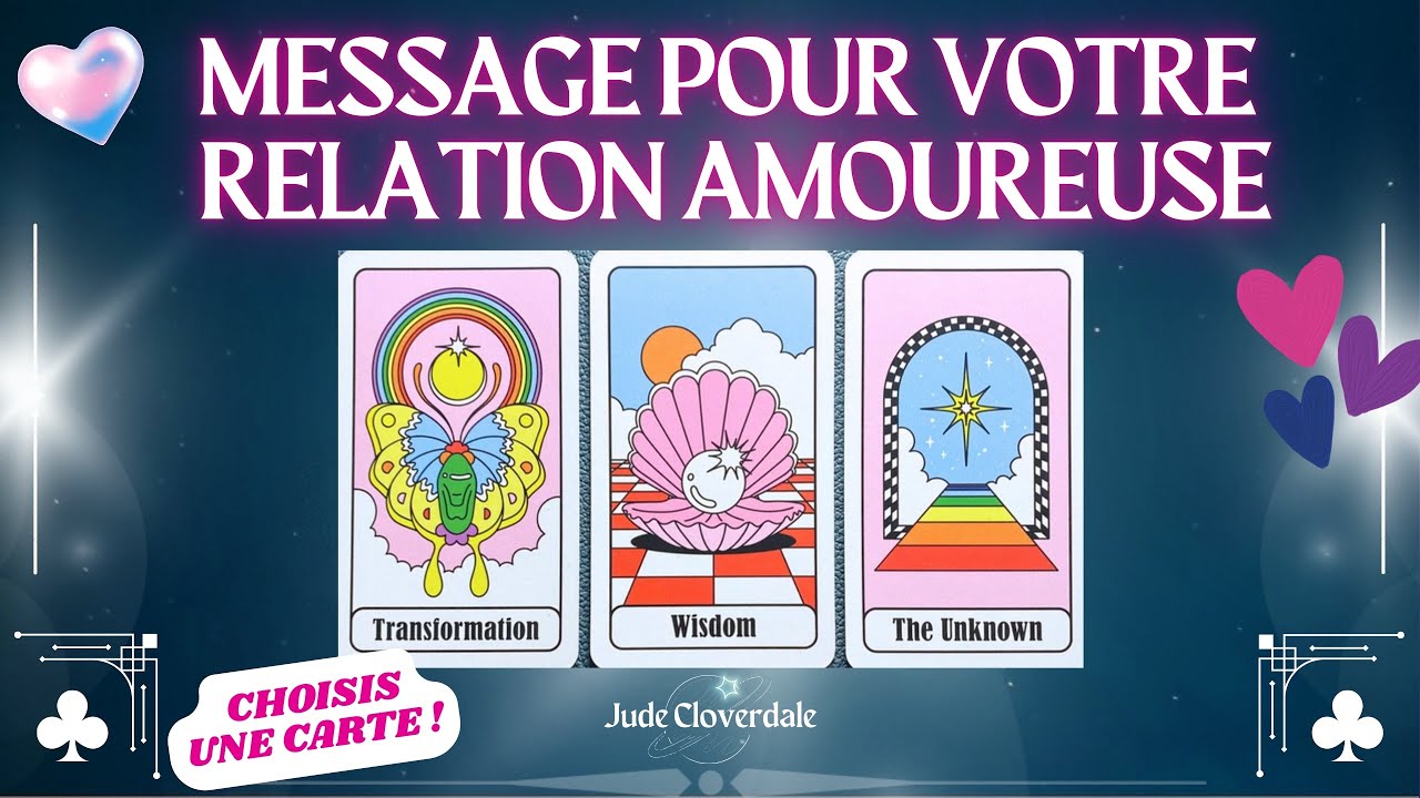 💜TIRAGE COUPLE & NOUVELLE RENCONTRE💜 Le message important pour cette relation 🌟🌈Tirage intemporel ⏳