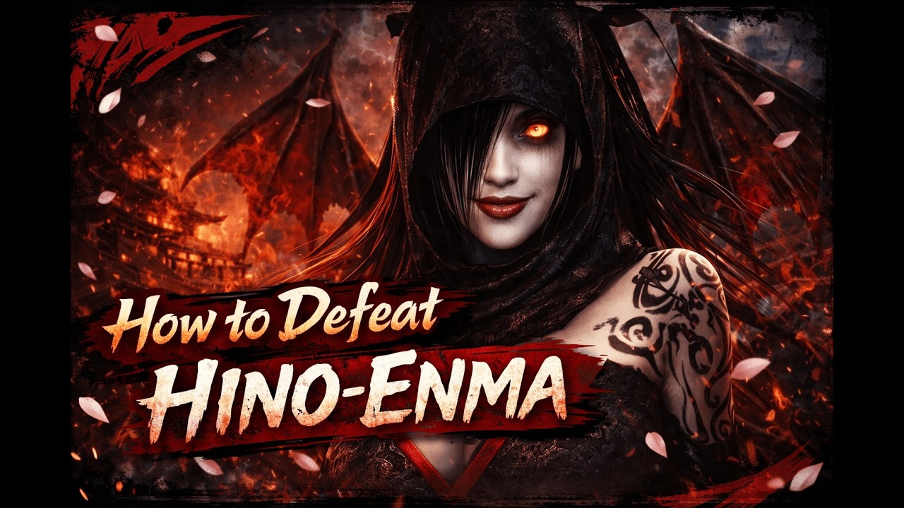 How to Defeat - Hino-Enma Boss