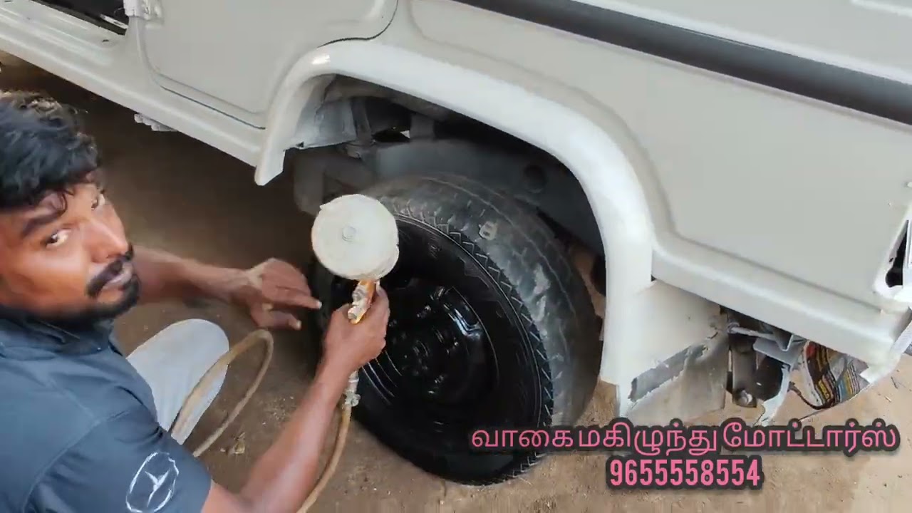 #mahinra bolero full rustwork  restoring#tinkaring#painting#fullfittingvedio 100% original finish