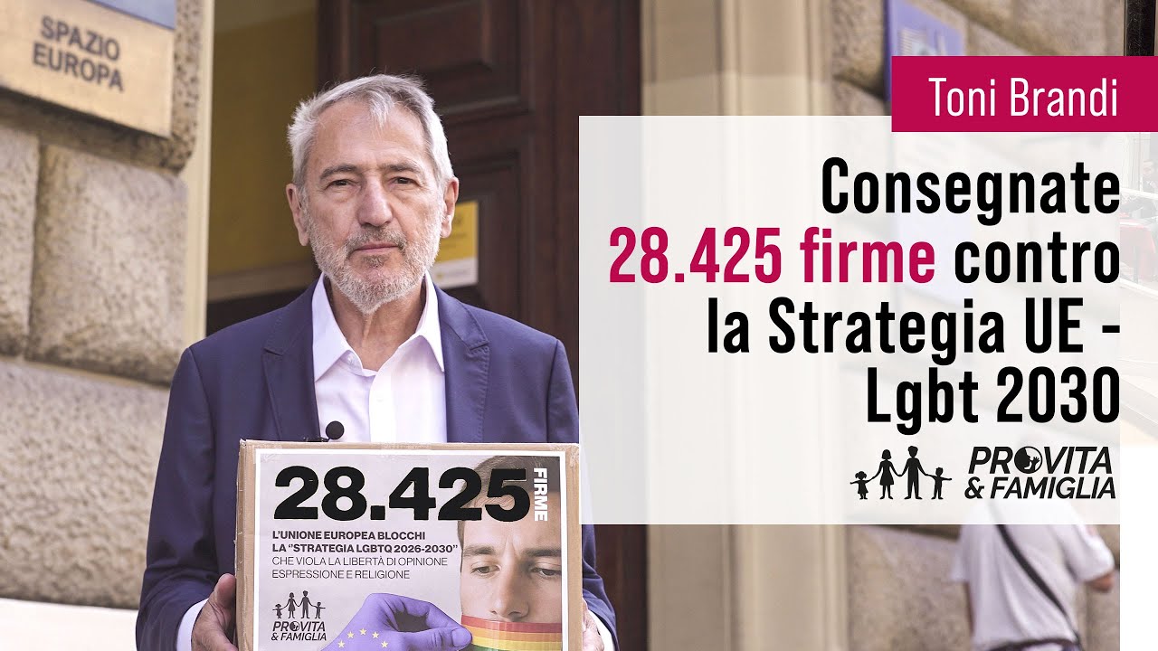 No Strategia LGBT 2030. Consegnate pi&ugrave; di 28.000 firme