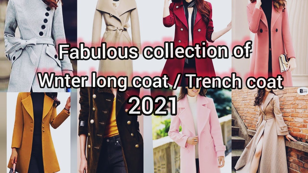 Long Coat||Fabulous Collection Of Winter Long Coat /Trench Coat |A line style exclusive coat design