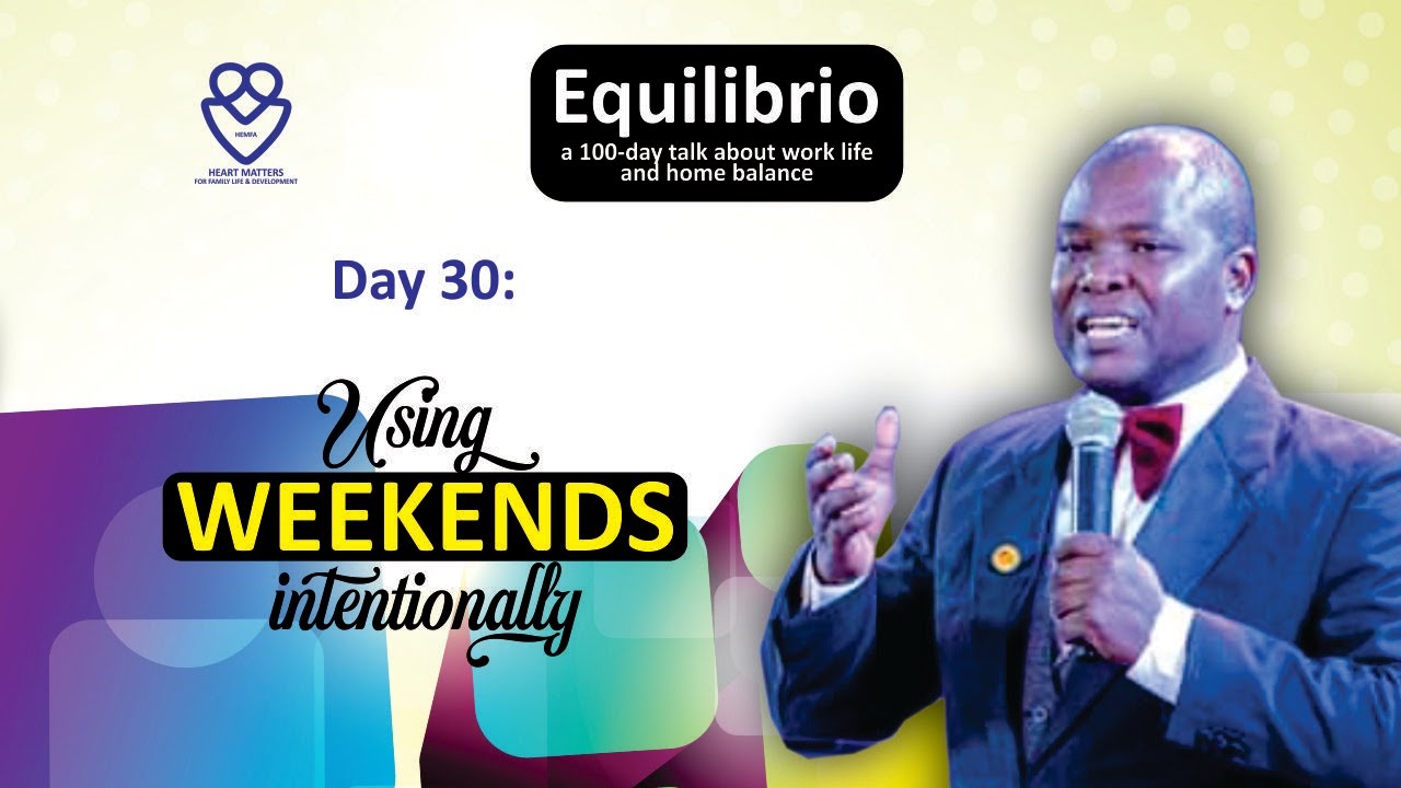 Day 30 - Using weekends intentionally