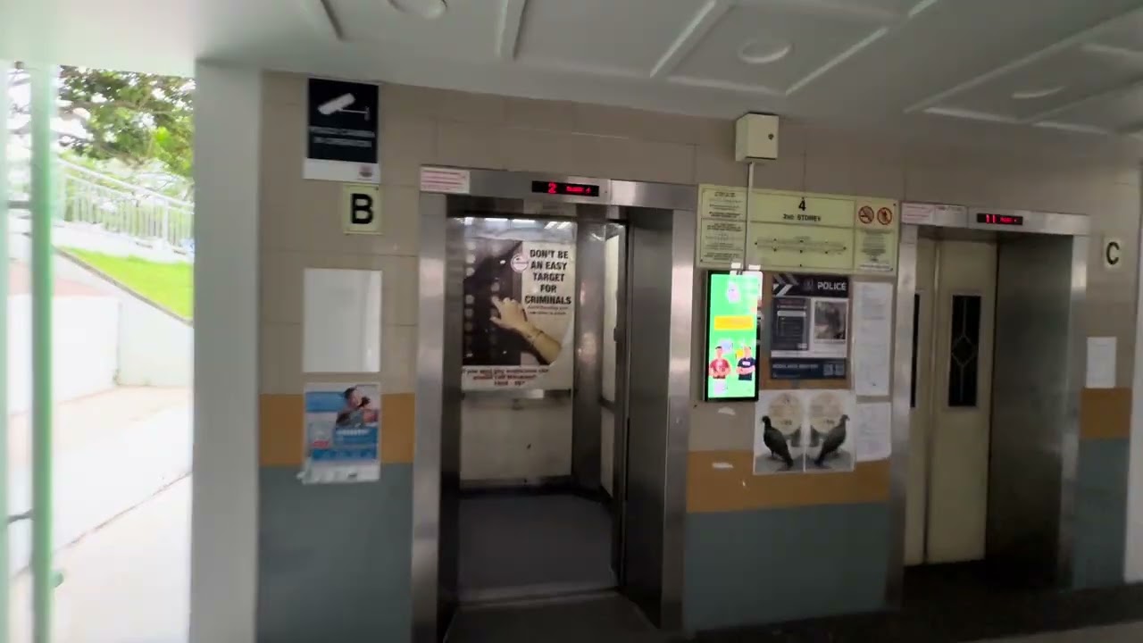 Fuijtec Elevator at Block 4 Marsiling Drive (Lift B and Lift C).
