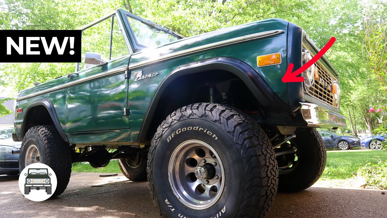 Early Bronco Fender Flares