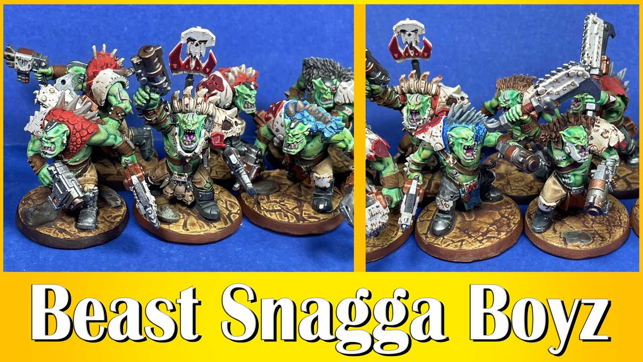 Joyful Painting - Orks - Beast Snagga Boyz