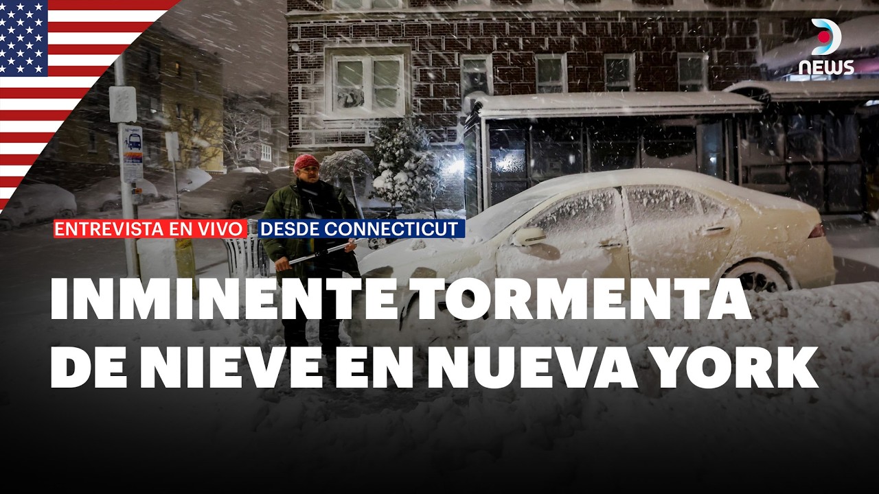 ❄️ Rige el toque de queda en Nueva York por alerta de temporal | DNews