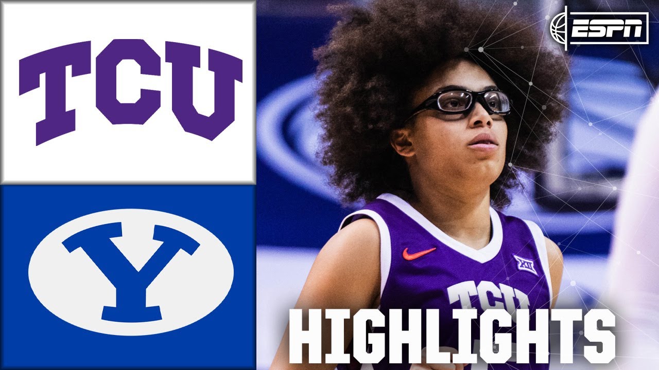 TCU Horned Frogs vs. BYU Cougars | Full Game Highlights | ESPN College Basketball