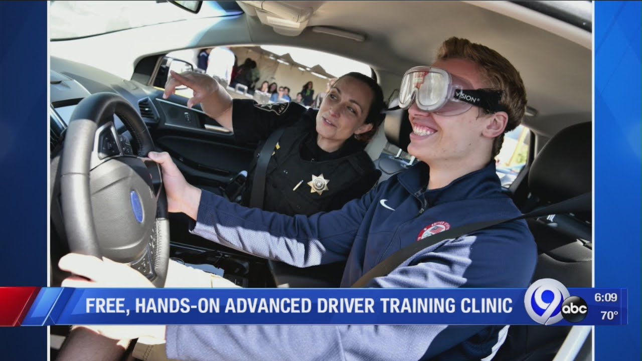 Free, hands-on advanced driver training clinic at Fairgrounds