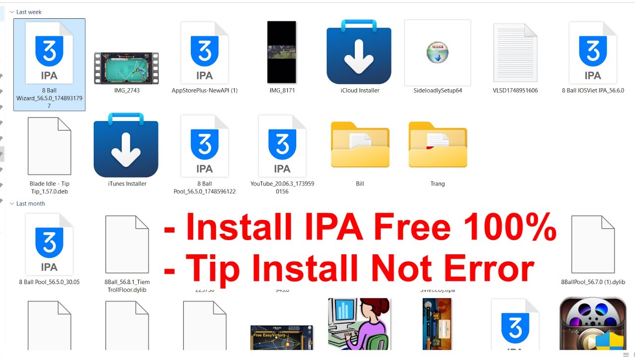 Hướng dẫn cài đặt file IPA cho các máy IOS chưa jailbreak sử dụng 3uTools và Sideloadly