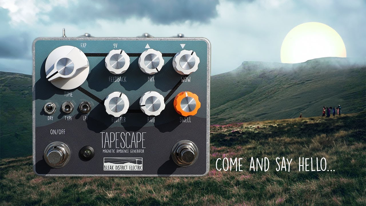 Is this the best new delay pedal of 2023? The Tapescape by Bleak District Electric