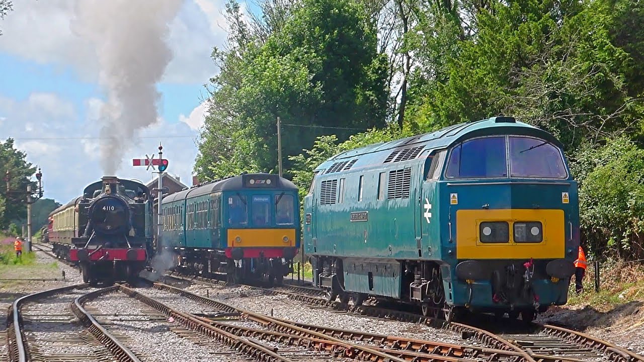 D1015's First Visit To The East Somerset Railway - The Westbury Wizzo - 06/07/24