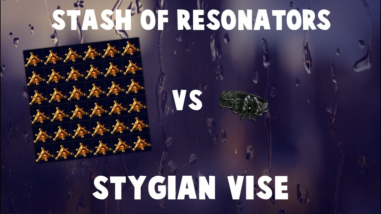 Full Stash of Resonators VS. STYGIAN VISE BELTS!