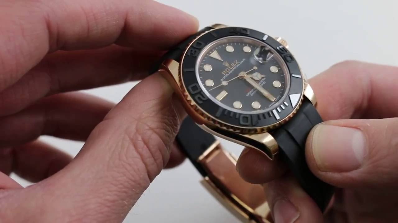 Обзор бывших в употреблении часов класса люкс Rolex Oyster Perpetual Yacht-Master 37 (Ref. 268655)