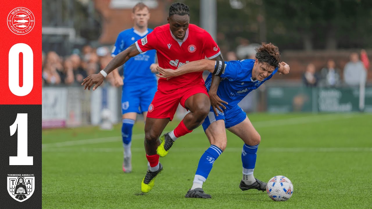 Worthing 0-1 Tonbridge Angels | Highlights