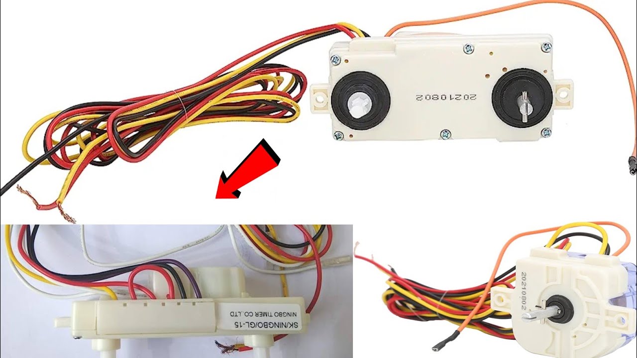 LG semi automatic washing machine 6wire timer connection kaise karen step by step in Hindi