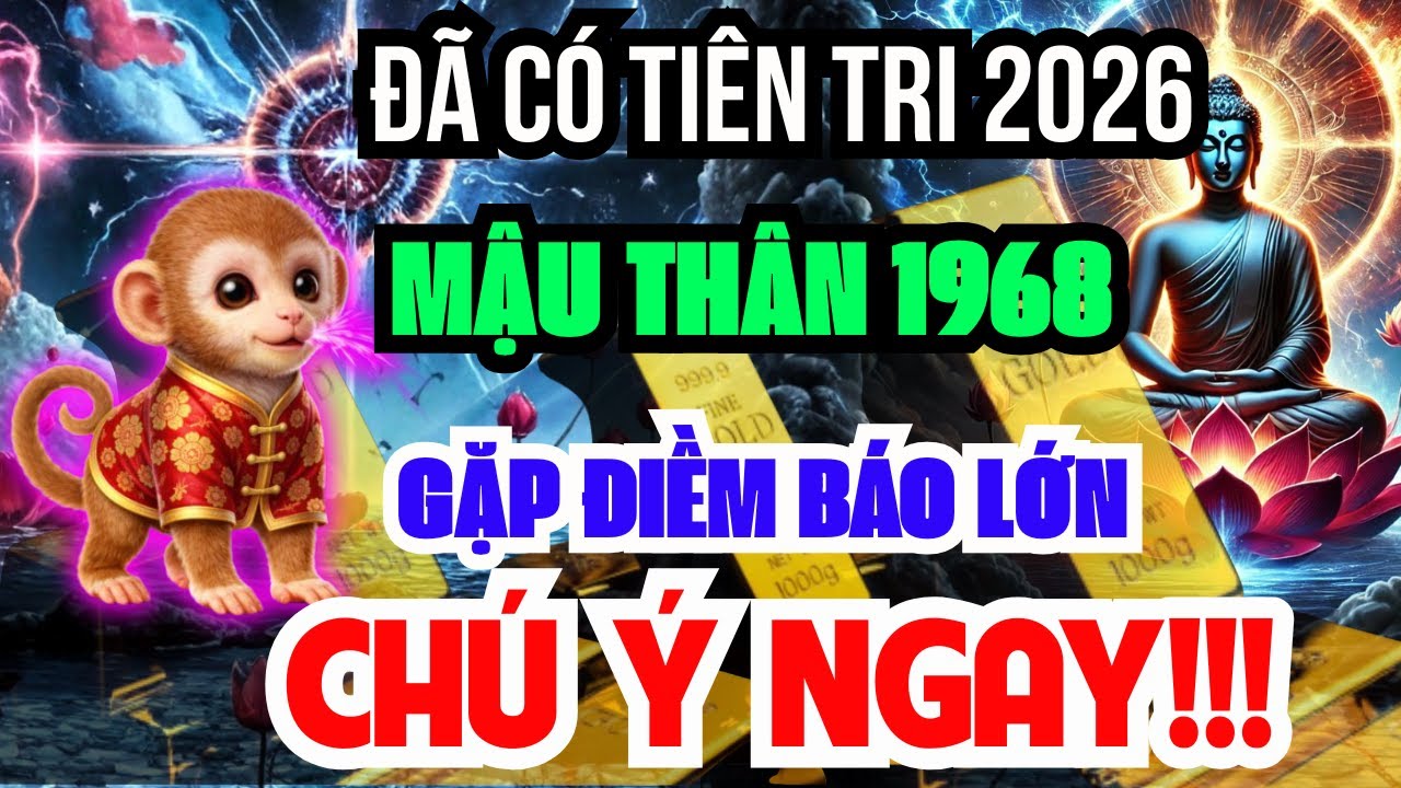 Sự Thật Động Trời Chỉ Tôi Dám Nói: Mậu Thân 1968 Năm 2026 Gặp Điềm Báo Lớn, Không Xem Là Hối Hận