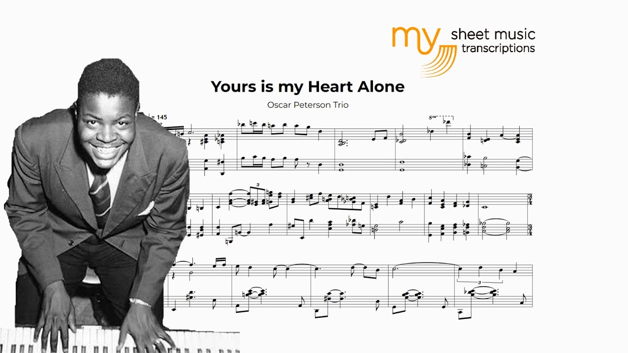 Oscar Peterson - Yours Is My Heart Alone (Jazz Transcription)