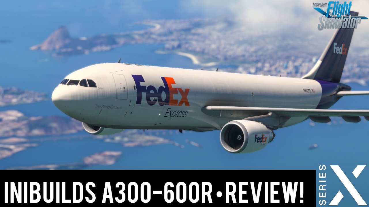 MSFS2020 iniBuilds Airbus A300-600R • Testando em voo + REVIEW! (XBOX Series X)