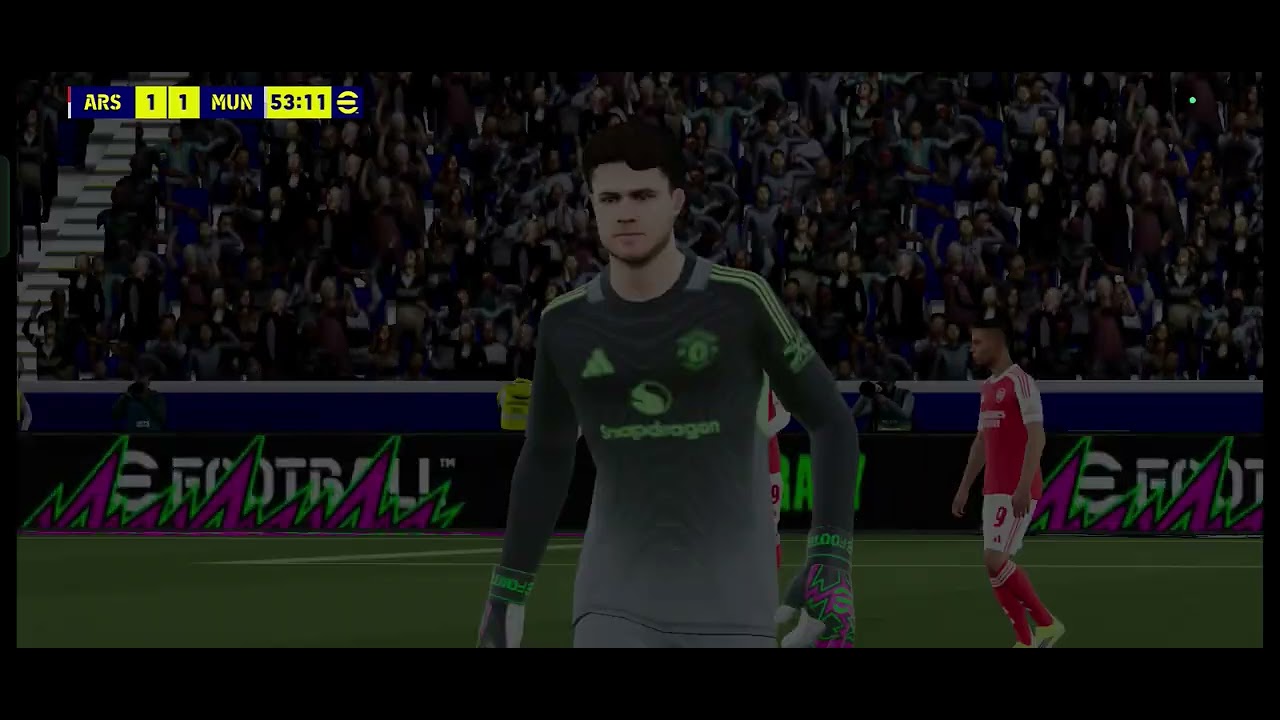 efootball | Arsenal fc vs Manchester United | Mobile Gameplay 