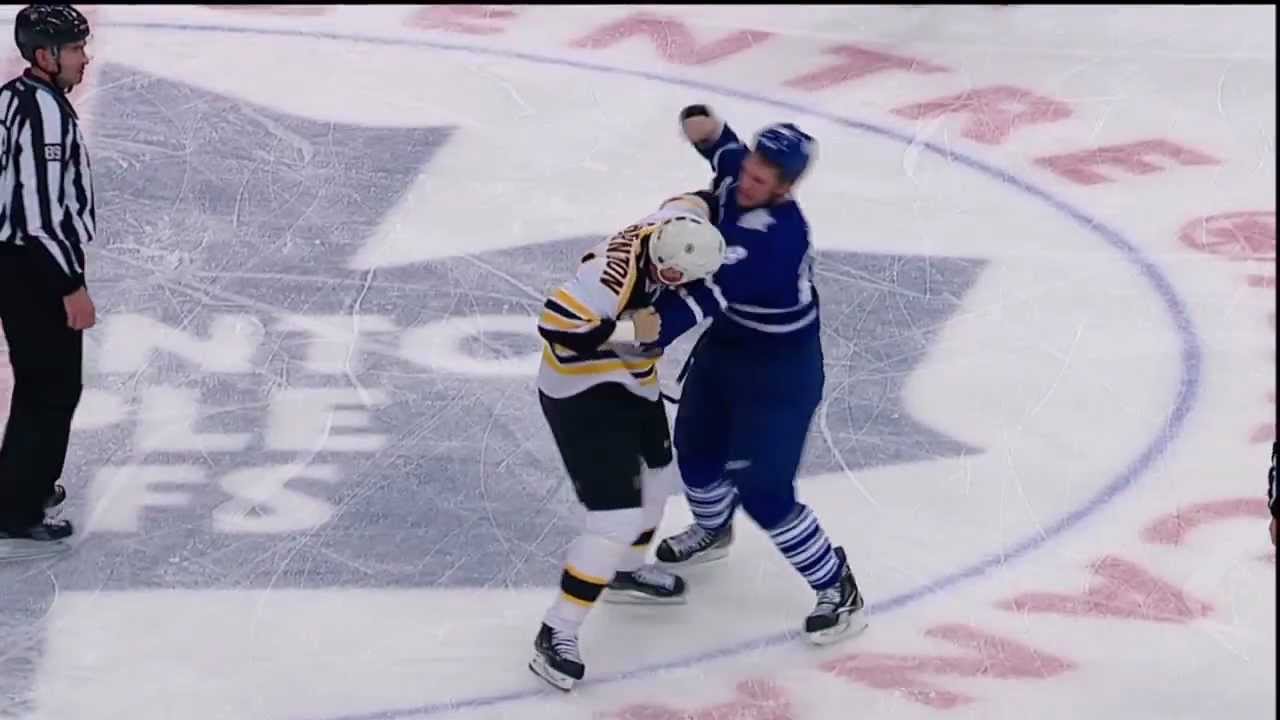 Colton Orr vs Shawn Thornton - Mar 23rd 2013 (HD)