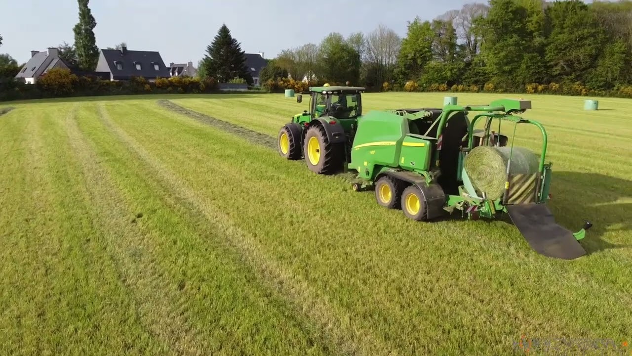 PRESSAGE & ENRUBANNAGE 100% JOHN DEERE