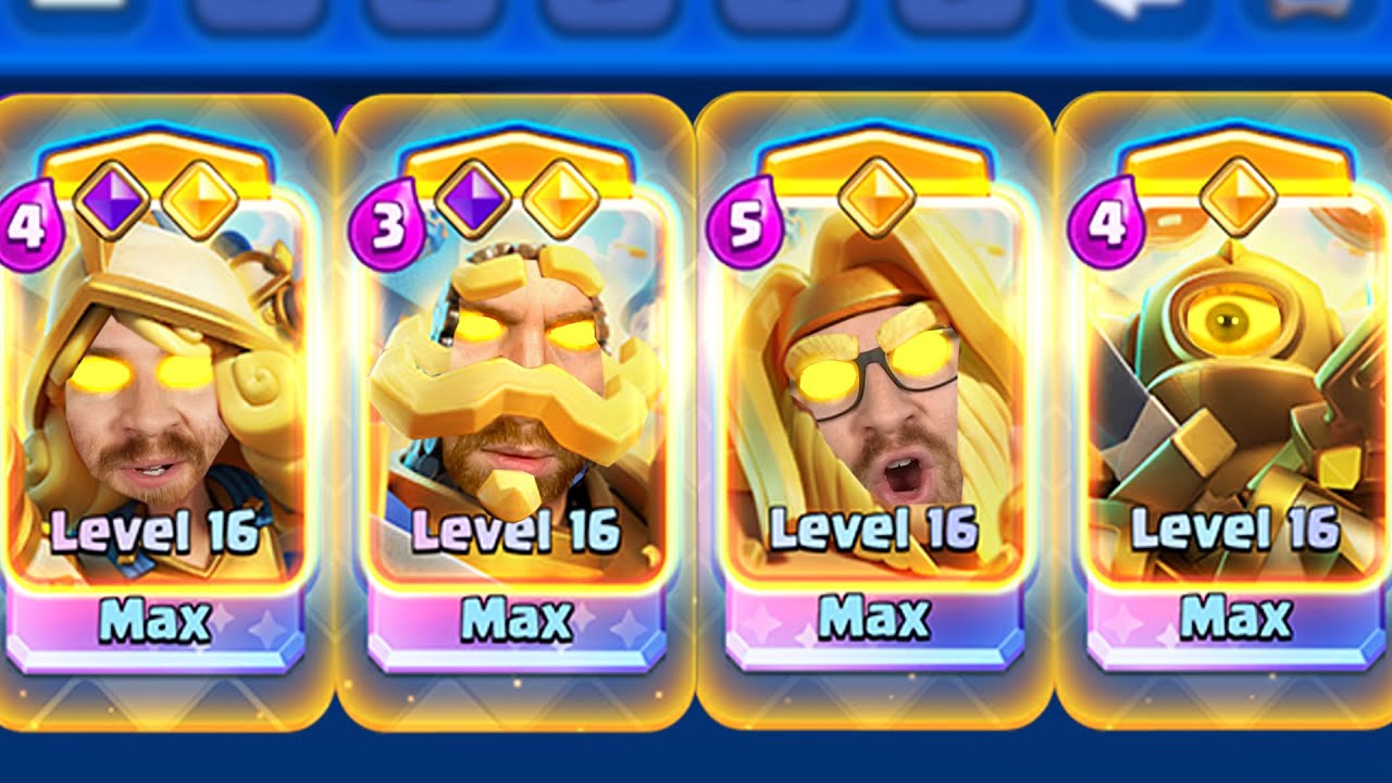 I Unlocked EVERY Hero in Clash Royale in ONE DAY!