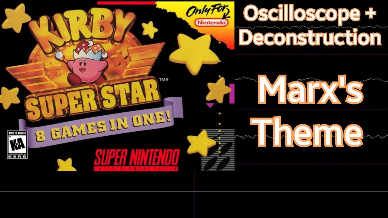 Marx's Theme [Kirby Super Star] | Oscilloscope + Deconstruction (Remake)