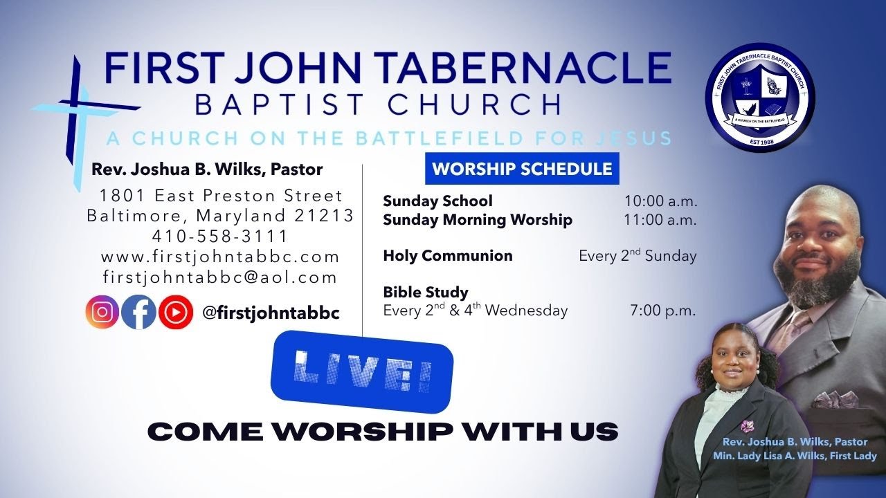 Sunday Morning Worship- Sunday, December 7, 2025