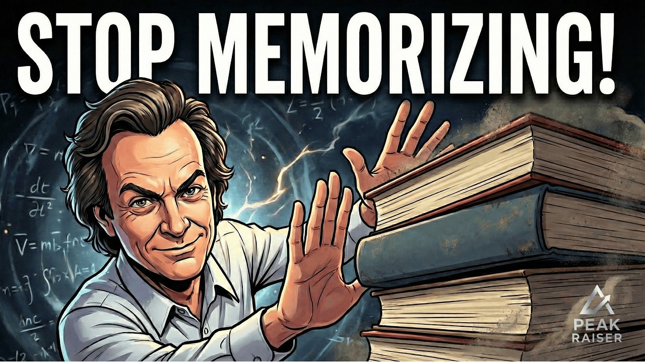 Stop Memorizing! Study Like Richard Feynman