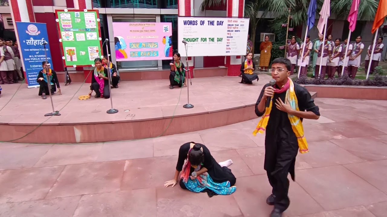 Nukkad Natak on Word Mental Health Day