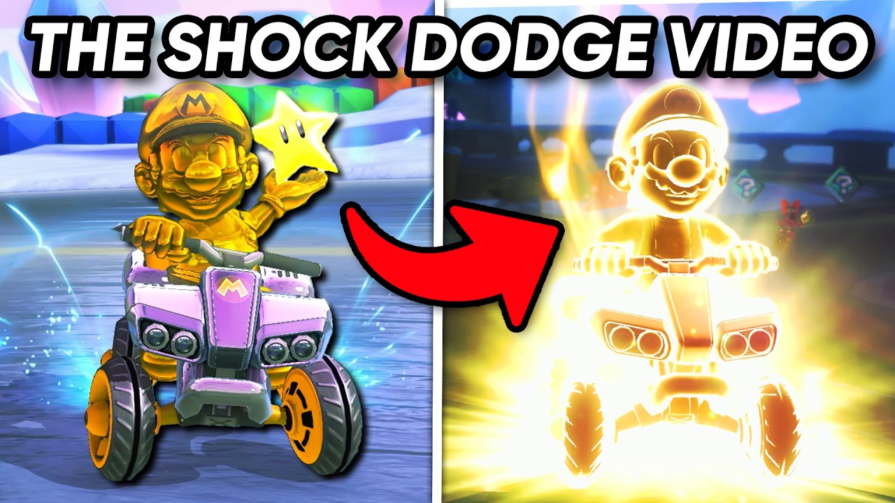 Mario Kart, но если я ШОКИРУЮСЬ, видео заканчивается...