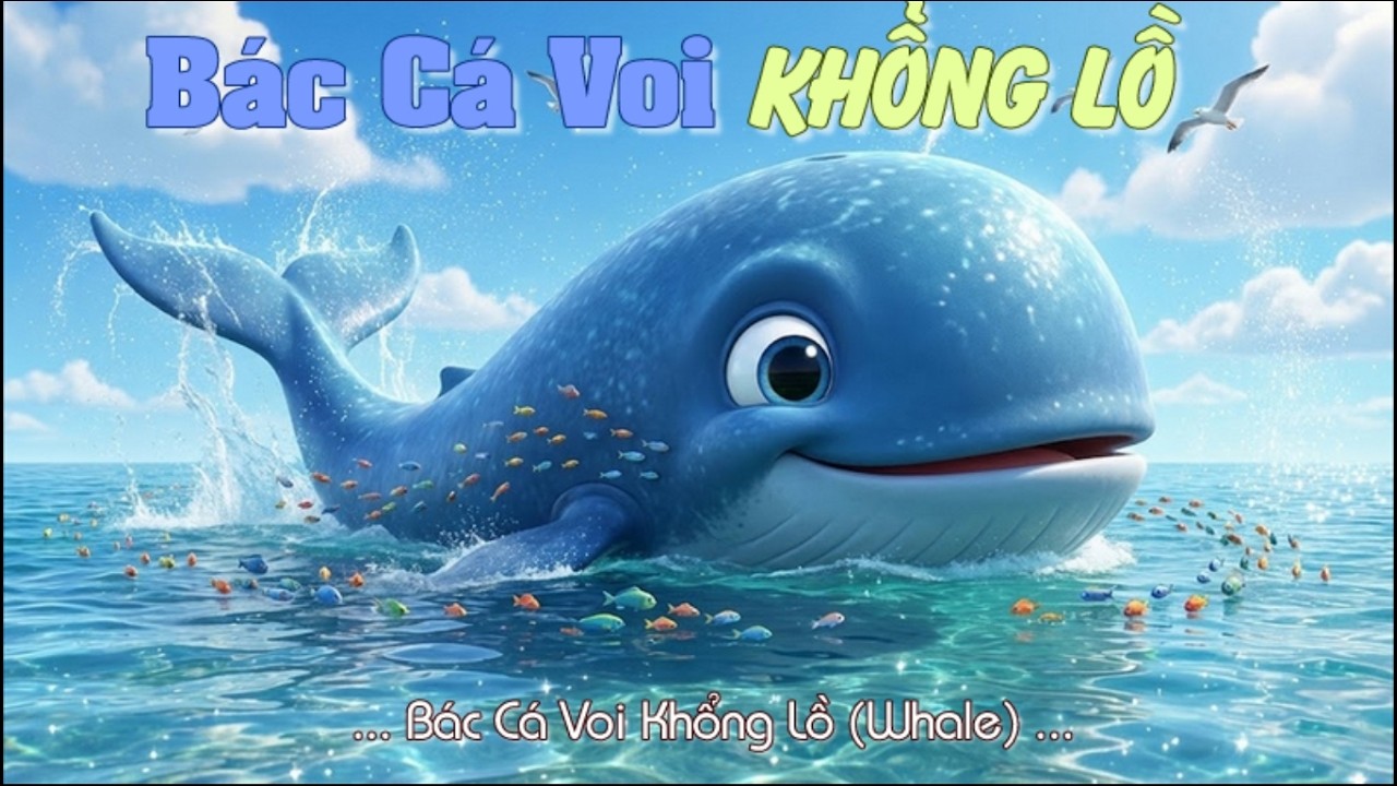 Bác Cá Voi Khổng Lồ (Whale) | Nhạc Thiếu Nhi Vui