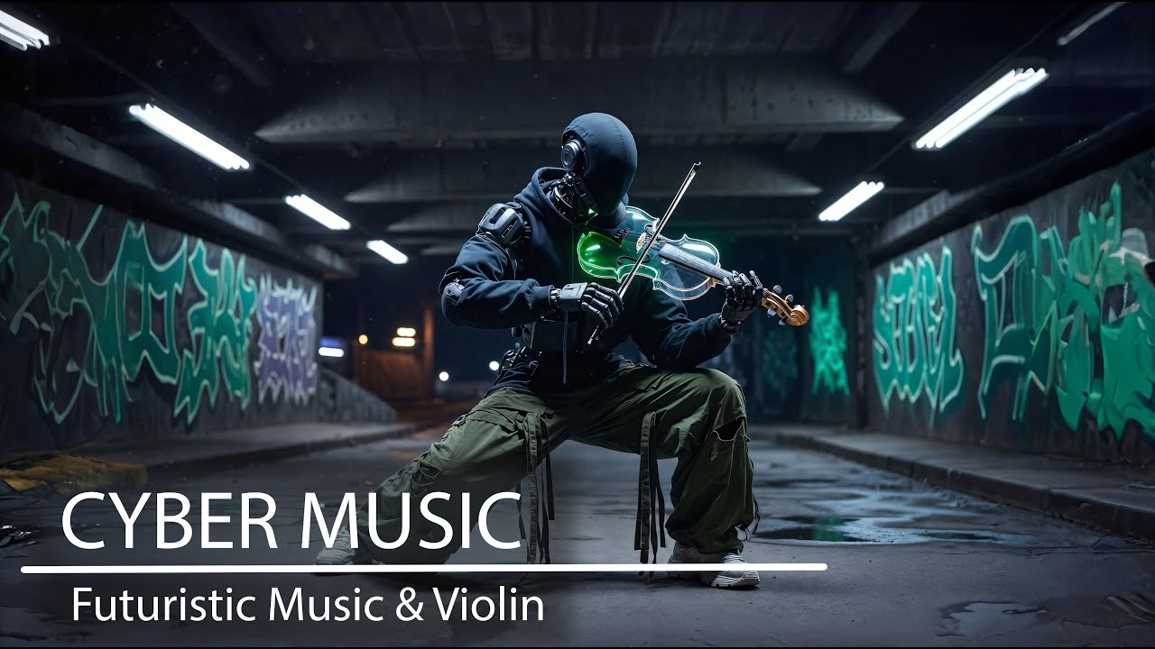 Futuristic Music & Violin | Cybernetic Soundscapes for the Digital Age