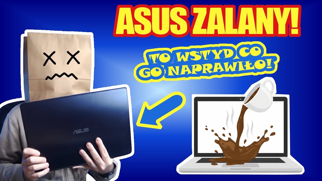 Zalany laptop i ekspresowa naprawa? ☕