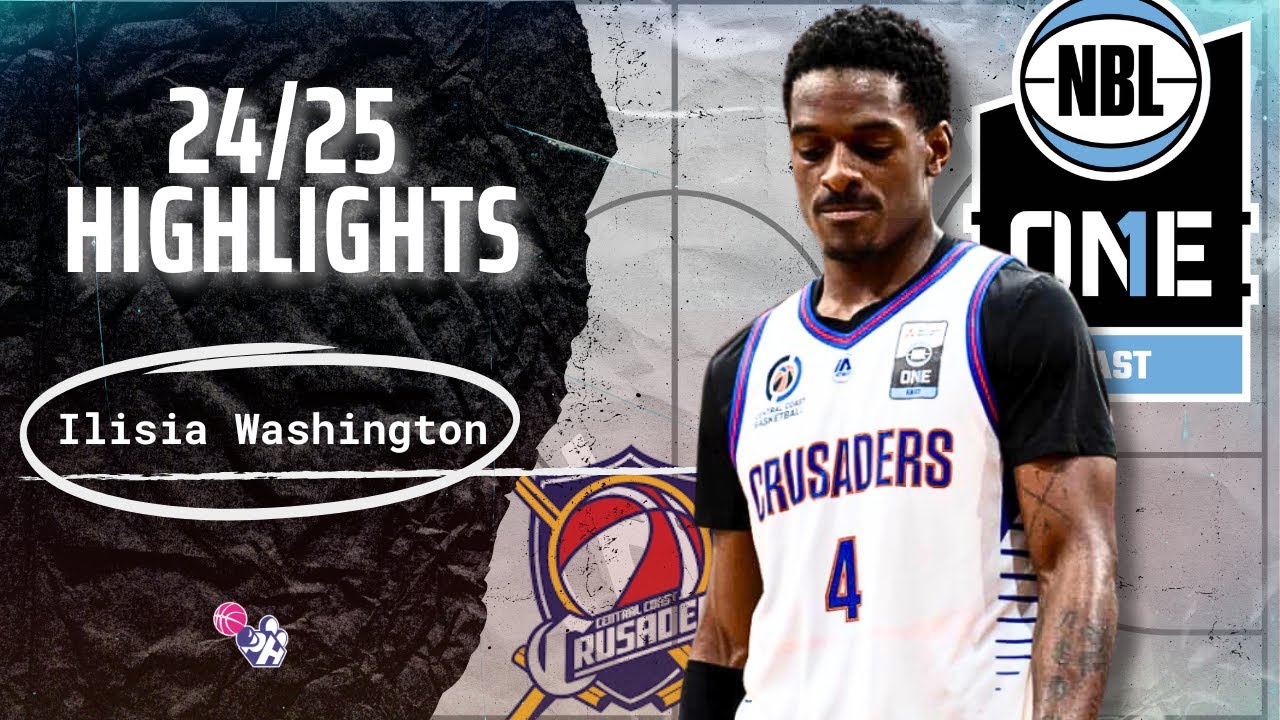 Ilisia Washington  Highlights 2024/25 || NBL1 East || Cent.Coast C.