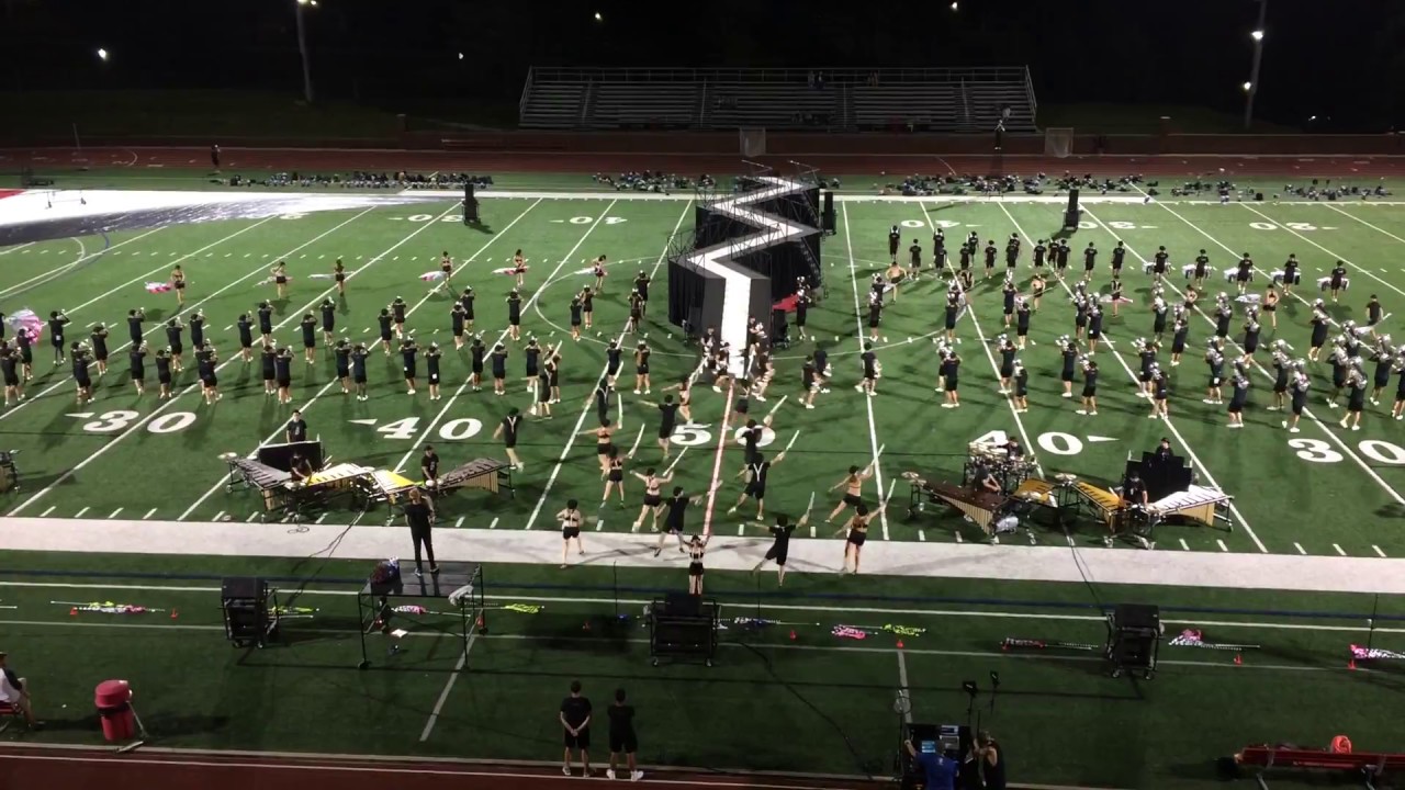 First full stadium runthrough bluecoats 2017