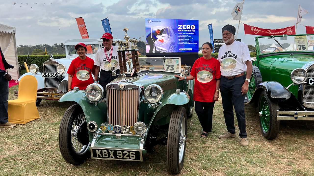 Concours D’elegance Show in Kenya 🇰🇪 Africa’s Vintage and classic car show 