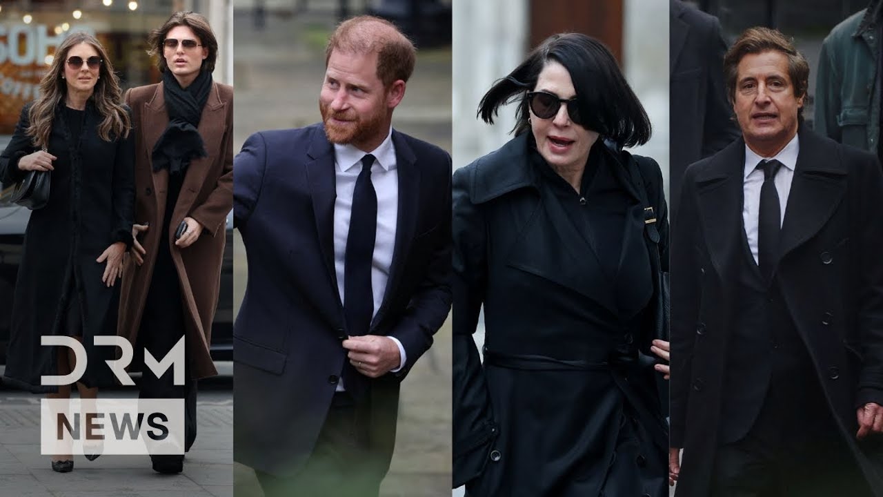 BREAKING: Prince Harry, Liz Hurley Arrive at Court as Daily Mail Phone Hacking Trial Begins | AA1B