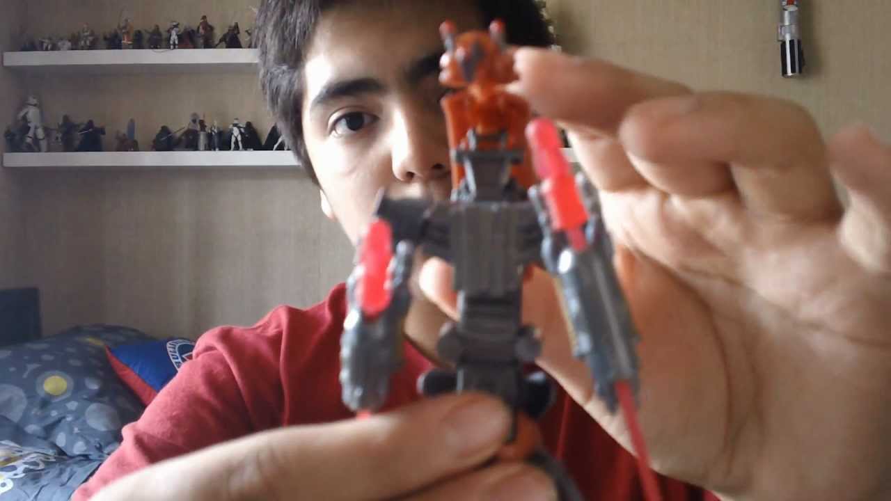 Star Wars Review/ Droideka (Destroyer Droid) Movie Heroes (MH #12) Español