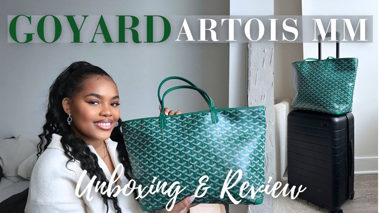 GOYARD ARTOIS MM UNBOXING, PARIS IN STORE EXPERIENCE & REVIEW